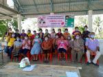 โครงการพลังคนไทยร่วมใจป้องกันไวรัสโคโรน่า Covid 19. ทต.เมืองเก่า จัดกิจกรรม ทำหน้ากากอนามัยจากผ้ามอบให้ประชาชนในพื้นที่